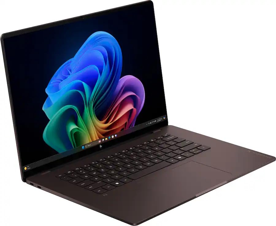 Image of HP 2026 OmniBook X 16 inch WUXGA Touchscreen Laptop 12-Core Qualcomm Snapdragon X2 Elite X2E-84-100 Adreno Graphics 24GB LPDDR5 1TB NVMe SSD USB-C w /DP WiFi BE BT Webcam Backlit KB Windows 11 Home