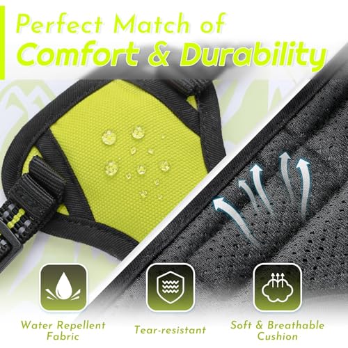 Image of Eagloo Dog Harness for Small Dogs, No Pull Pet Vest with 2 Leash Clips