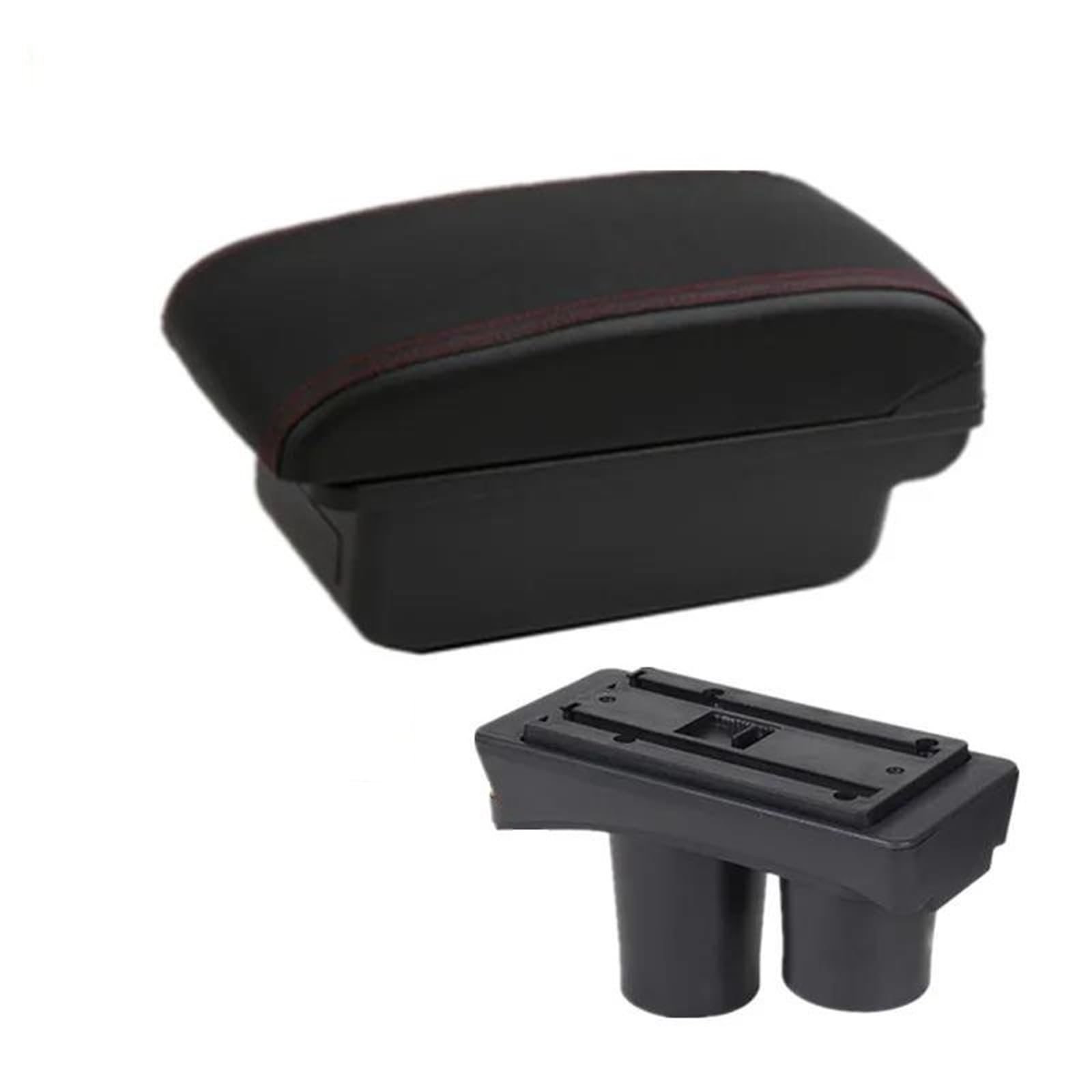 Hjkdsz Type B Car Armrest Box Protector Center Console For Citroen C3 C2 Storage Retrofit Interior Dedicated Accessories(Type B)