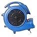 XPOWER X-800TF Pro 3/4 HP 3200 CFM Centrifugal Air Mover, Carpet Dryer, Floor Fan, Blower, Timer, Filter, for Water Damage Restoration, Janitorial, Plumbing, Home Use