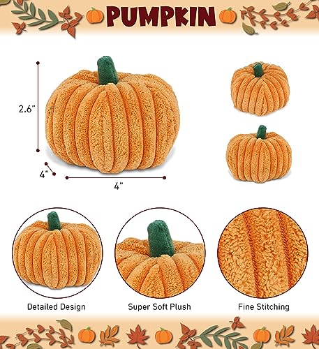 DolliBu-Large-Pumpkin-Plush-Spooky-Plush-Pumpkin-Toy-for-Teddy-Bear-Stuffed-Animal-Cute-Halloween-Decor-Party-Favor-and-Crafts-Thanksgiving-Mini-Pumpkin-Plush-Toy-4-Inch DolliBu Large Pumpkin Plush Spooky Plush Pumpkin Toy for Teddy Bear Stuffed Animal Cute Halloween Decor Party Favor and Crafts Thanksgiving Mini Pumpkin Plush Toy 4 Inch