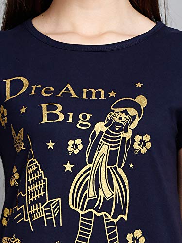 Image of FLEXIMAA Women's Half Sleeve T-Shirt - P
