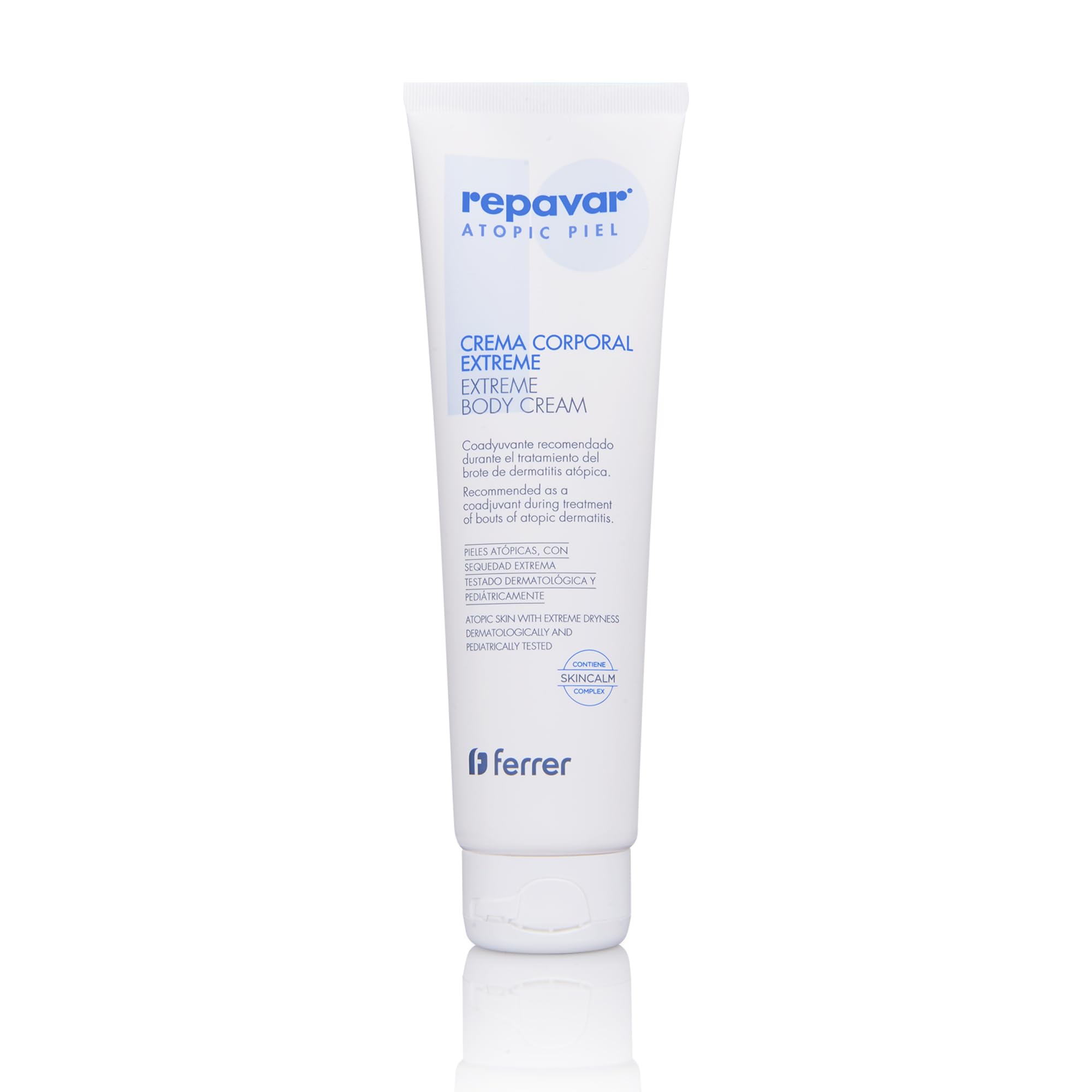 Repavar Atopic Piel - Crema Corporal Extreme para Aliviar la Resequedad Intensa - Para Pieles Atópicas, Secas y Muy Secas - Ideal para Tratar los Brotes - 150 ml (Paquete de 2)