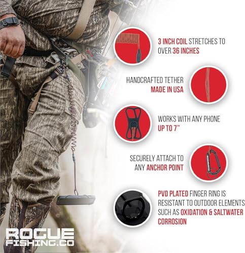 Image of Rogue Fishing Co. The Protector Phone Tether - Phone Leash