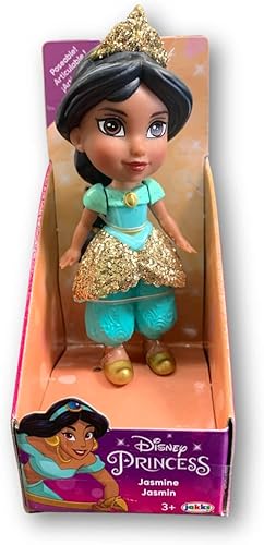 Miniatura 5 de Amarina Empaquetado en caja transparente para regalo. Muñeca de princesa de Disney de 3.5 pulgadas, a elegir entre los 11 personajes de princesa de
