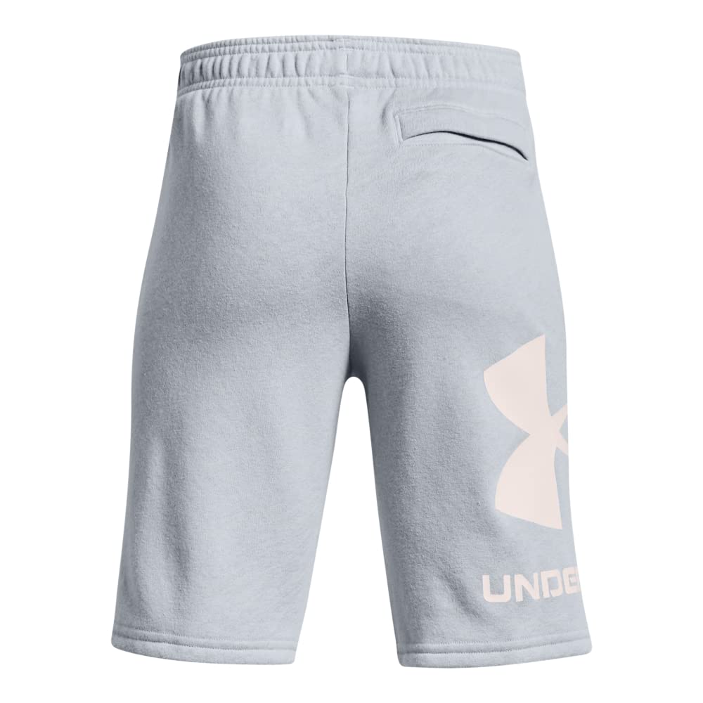 Under Armour Chłopięce spodenki z logo Rival Fleece