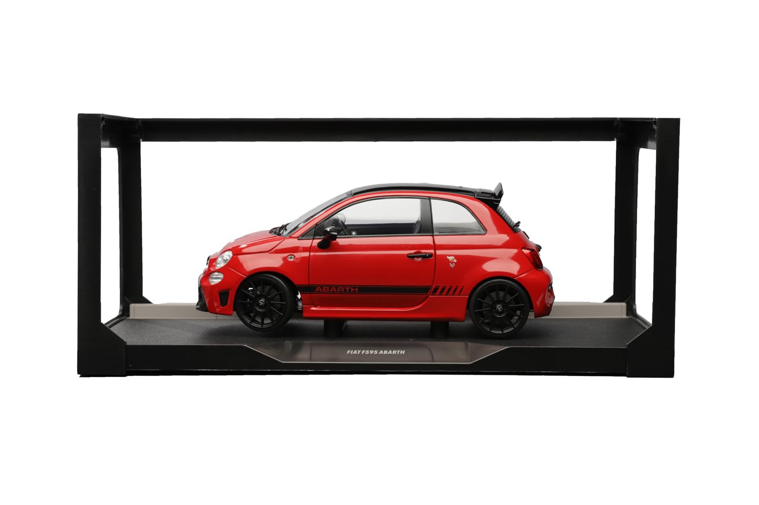 Solido FIAT F595 Abarth Modellauto 1:18 Kleinwagen Rot