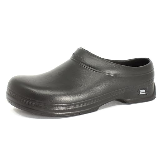 Skechers for Work Men's Balder Clog, Black, 9 M US