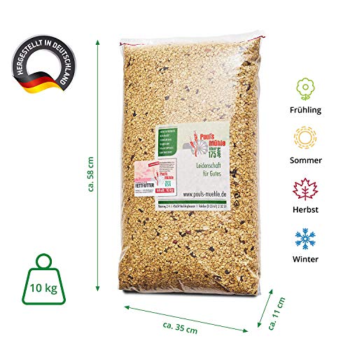 Paul´s Mühle Wildvogelfettfutter Premium Qualität 10 kg Beutel