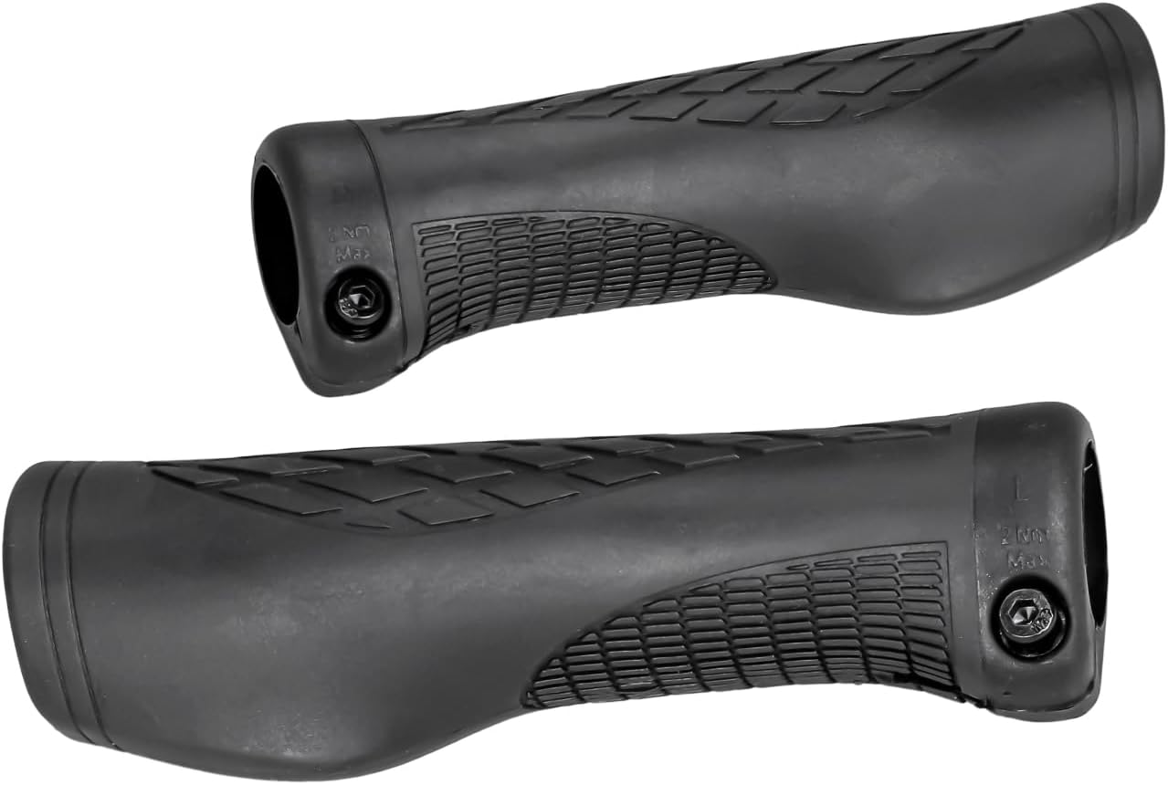 GORIX Bike Ergo Grips 131.6mm Handlebar Grips Shock Absorption Mountain Bicycle (GWR JEDi7)