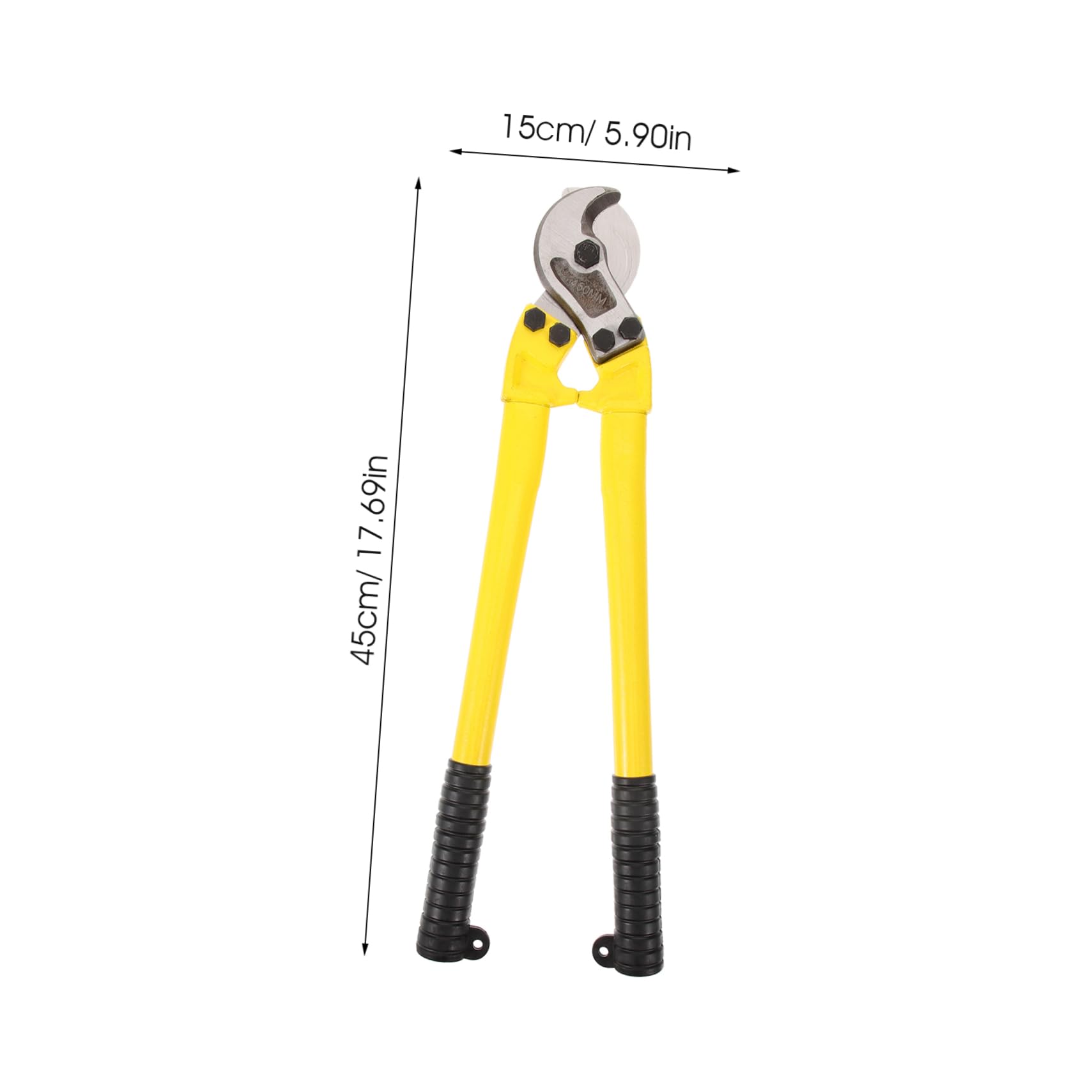 Holibanna Ergonomic Cable Cutter Heavy Duty Tool for Electricians Precision Wire Cutting for Deck and Stair Railing Applications Durable Construction Easy to Clean Design