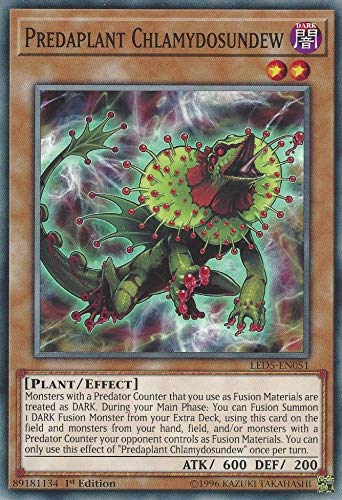 Yu-Gi-Oh! - Predaplant Chlamydosundew - LED5-EN051 - Common - 1st Edition