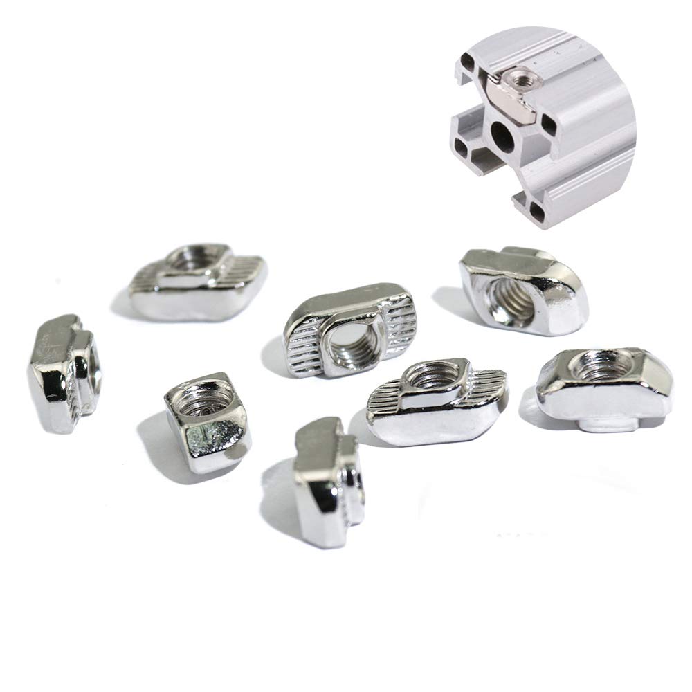 KOOTANS 100Pack 2020 Series M5 Thread T Hammer Nuts, Fastener Nut