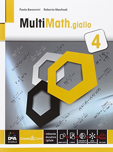  Multimath giallo. Per le Scuole superiori. Con e-book. Con espansione online (Vol. 4)