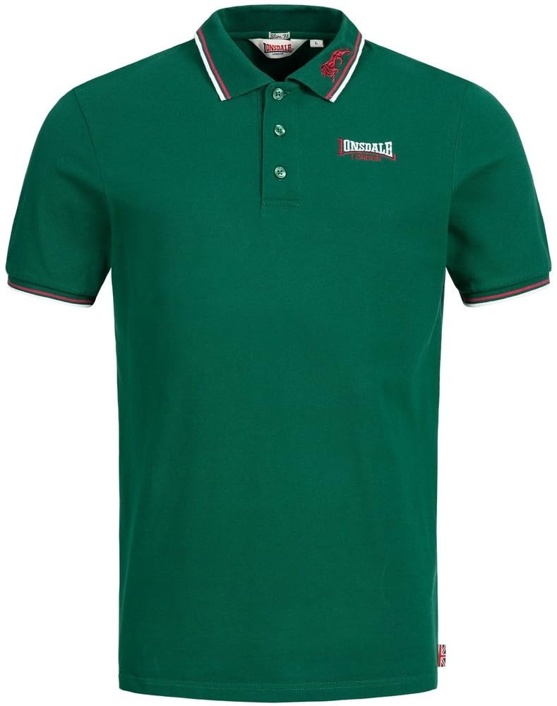 Lonsdale Lion Polo Hombre (Pack de 1)