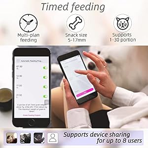 SKYMEE 12L 5G WiFi Aautomatic Dog Feeder Large Breed & Automatic cat feeders 1080P Full HD Pet Camera Treat Dispenser Food Dispenser SKYMEE 12L 5G WiFi Aautomatic Dog Feeder Large Breed & Automatic cat feeders 1080P Full HD Pet Camera Treat Dispenser Food Dispenser