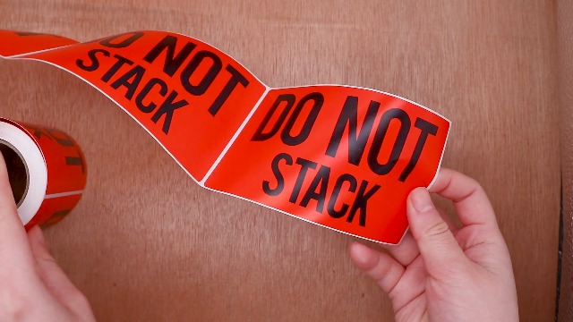Amazon | Hybsk 76*127mm Do not Stack 出荷および梱包用の出荷ラベル