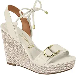 Sandália Anabela Vizzano amarração