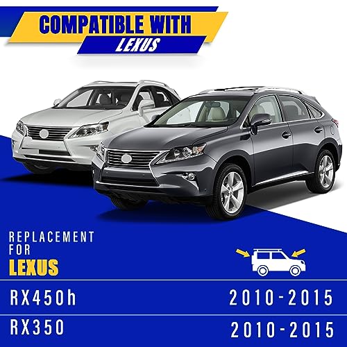 Image of 3 wipers Replacement for 2010-2015 Lexus RX450h /2010-2015 Lexus RX350, Windshield Wiper Blades Original Equipment Replacement - 26 inch /22 inch /16 inch (Set of 3) U /J HOOK