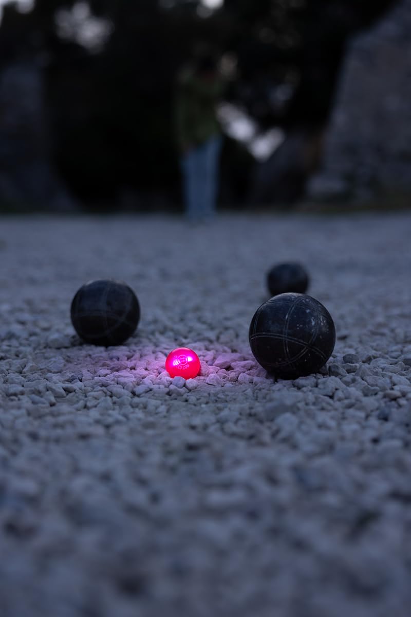 COCHOLED - Cochonnet lumineux pétanque - 1pc - Bleu