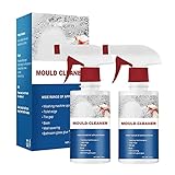 GEOBY Mildew Cleaner Foam Spray, Mould Cleaner Spray, Mildew Deodorant Decontamination Spray (2PCS)