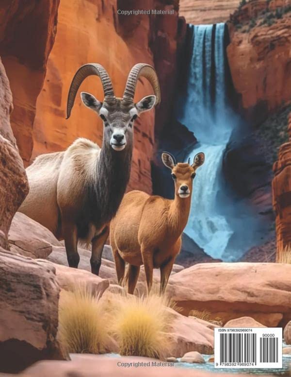 Miniatura 2 de Coloring Fun with the Wildlife of Zion National Park Amazing and Awesome Animals and Birds!