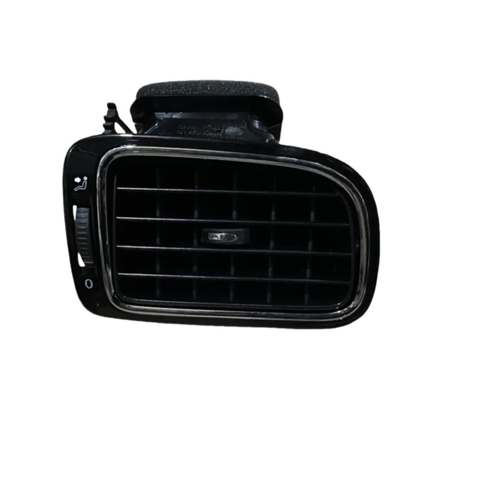 Rejillas de aire acondicionado para VW Polo 6R de copiloto en negro brillante para tablero frontal 7