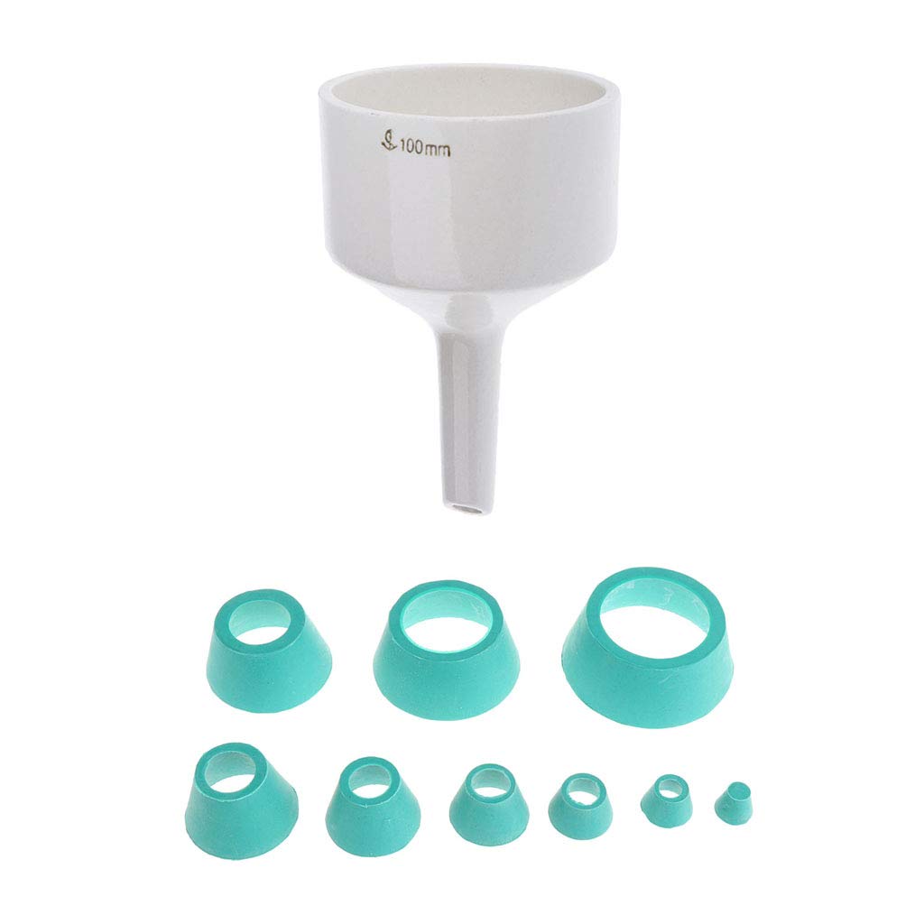 Buy 9pcs Rubber Filtration Buchner Funnel Flask Tapered Filter Adapter