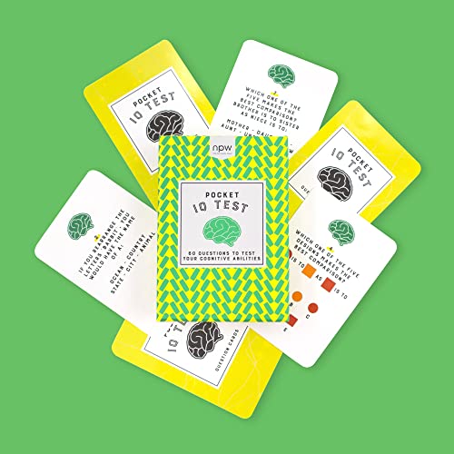 Image of NPW-USA Pocket IQ Test Cards, 60-Cards