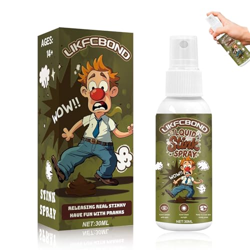 LIKFCBOND Stink Spray Extra Strong, Long-Lasting Prank Spray, Gag Gifts for Pranks, Practical Jokes,...