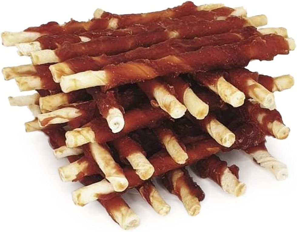 The Regal Mutt - Chewy Twists with Duck - 1kg Bag, Red / light brown, 1 kg (Pack of 1) - Image 2
