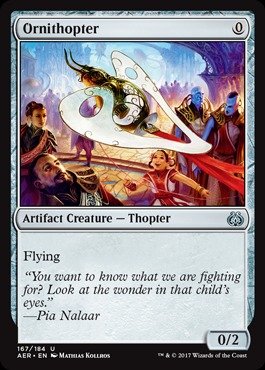Magic The Gathering - Ornithopter (167/184) - Aether Revolt