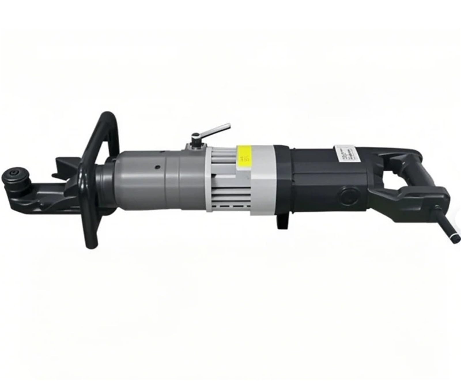 Gqnblvhzupdm One Color Rebar Bender, Nrb-22 Professional Electric Rebar Bending Machine Portable Manual Hydraulic Steel Bar Automatic Motor Core Components