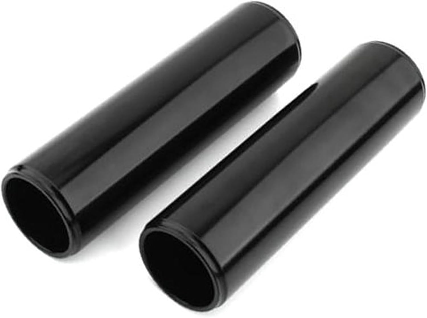 Car Upper, Fork Tube Cover Front Shock Absorber Slider Boot Aluminum Black, For V-ROD 07-11, Fork Reflector