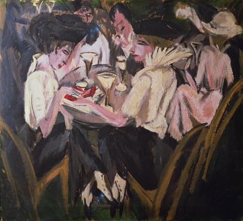 Peinture Poster Impression Tableaux d'art d'Ernst Ludwig Kirchner 60x90cm