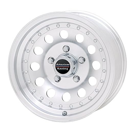 American Racing Outlaw II AR62 Machined Wheel with Clear Coat (15x10"/5x5.5")