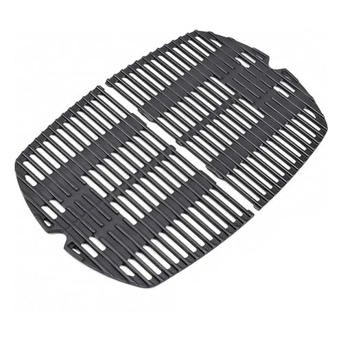 LUMOHAUS 38,9 x 54,6cm Gusseisen Grillrost für Weber Q200 Q220 Q260 Q2000 Q2200 Q2400 Serie Gas Grill, Grillrost Zubehör für Weber 7645 7583 65811 69935,2 Stück