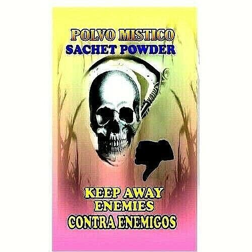 1 PIECE BRYBRADAN KEEP AWAY ENEMIES SACHET POWDER/CONTRA ENEMIGOS POLVO EN BOLSA 1/2 OZ 14 GR