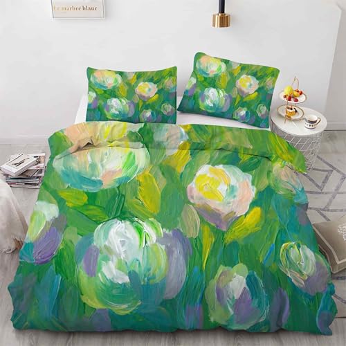 Housse de couette 200x200 verte pour transformer votre chambre