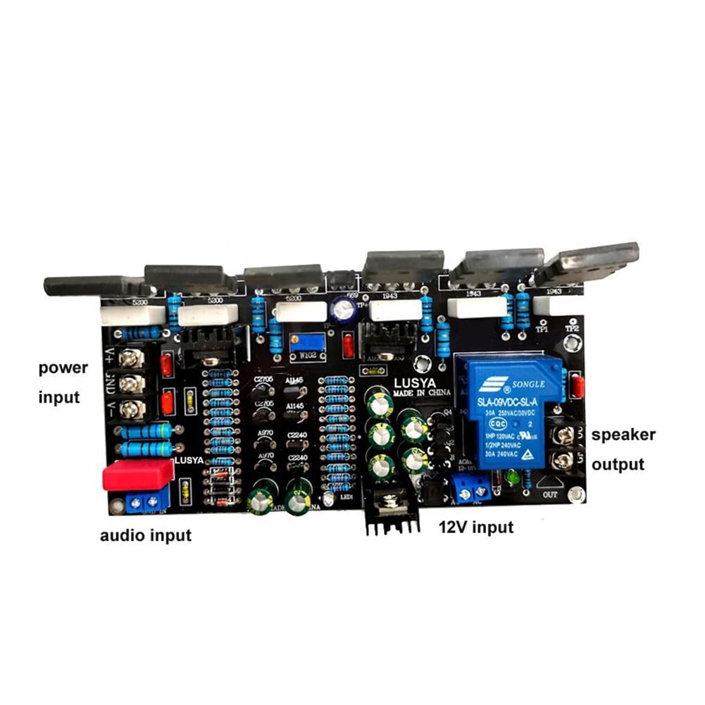 Amazon | Penkeef 300W モノラル パワー アンプ 1943 + 5200 モノラル