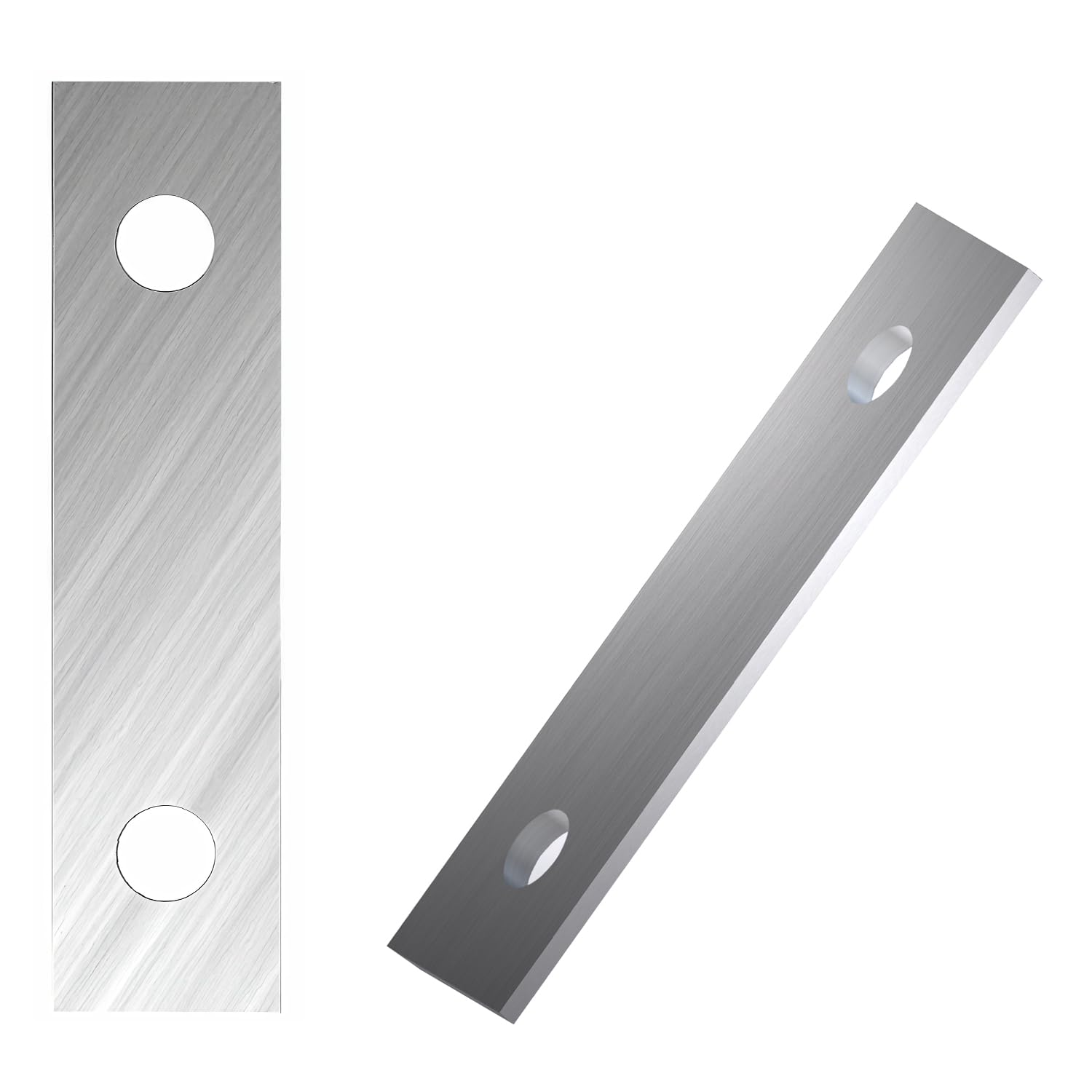 Hartmetall-Einsätze, 40 mm, 2 Kanten, Einsätze, Messer für Holzbearbeitung, spiralförmige Hobelschneider, Handfarbschaber und Ersatzfräser-Bit, Trimmer, 10 Stück, 40 x 12 x 1,5 mm