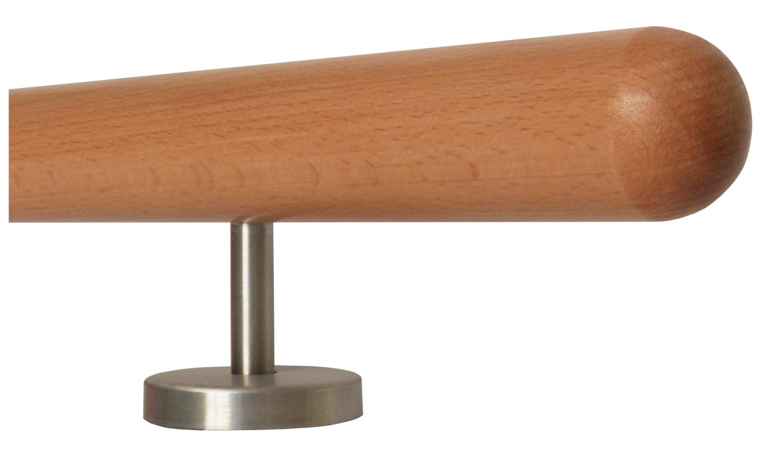 Miluoou Main Courante D'escalier En Bois Antidérapante De 0,6 M, Pour