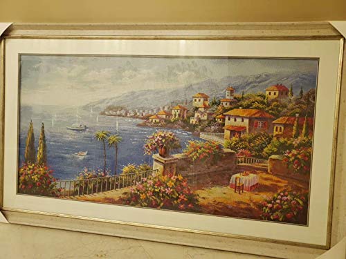 Kit de broderie au point de croix en coton pour réussir une grande décoration sans défaut