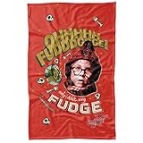 LOGOVISION A Christmas Story Blanket, 36'x58', Oh Fudge, Fleece Blanket