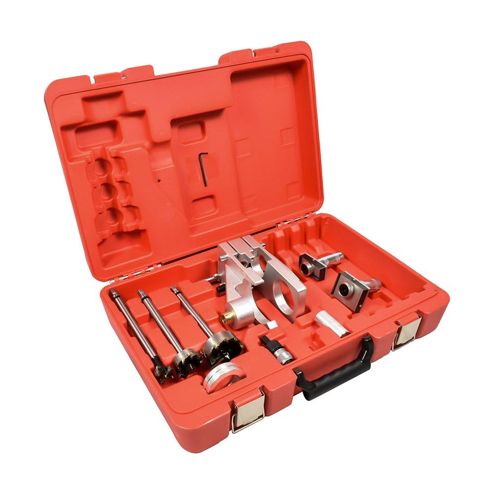 Big Horn 70125 Wood Door Lock Installation Kit, with Strike