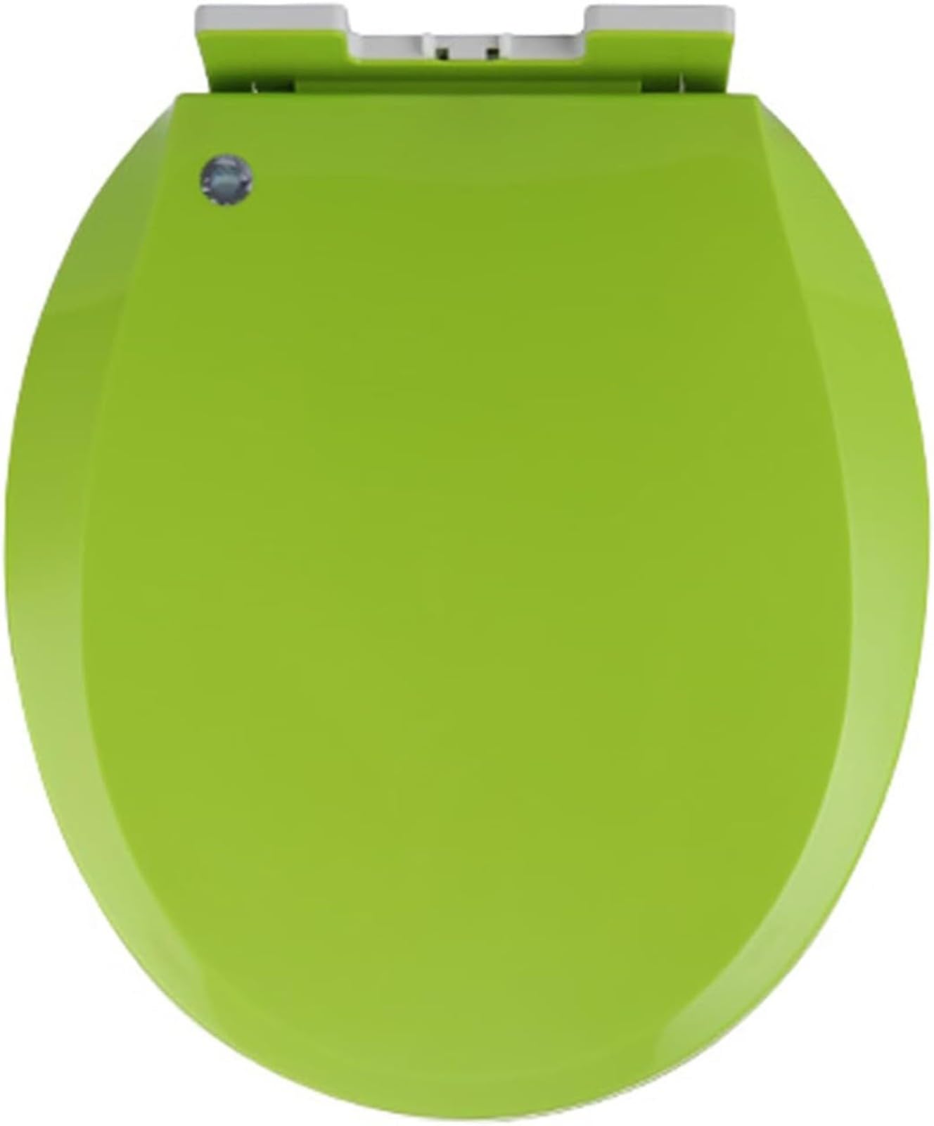 REHOOF Colorato Sedile WC Copriwater Universale con Chiusura Ammortizzata Soft Close, Copri WC Water, Coperchio WC con Sgancio Rapido,Seduta del WC, Coperchio Bagno A Forma di O 36 * 41Cm F