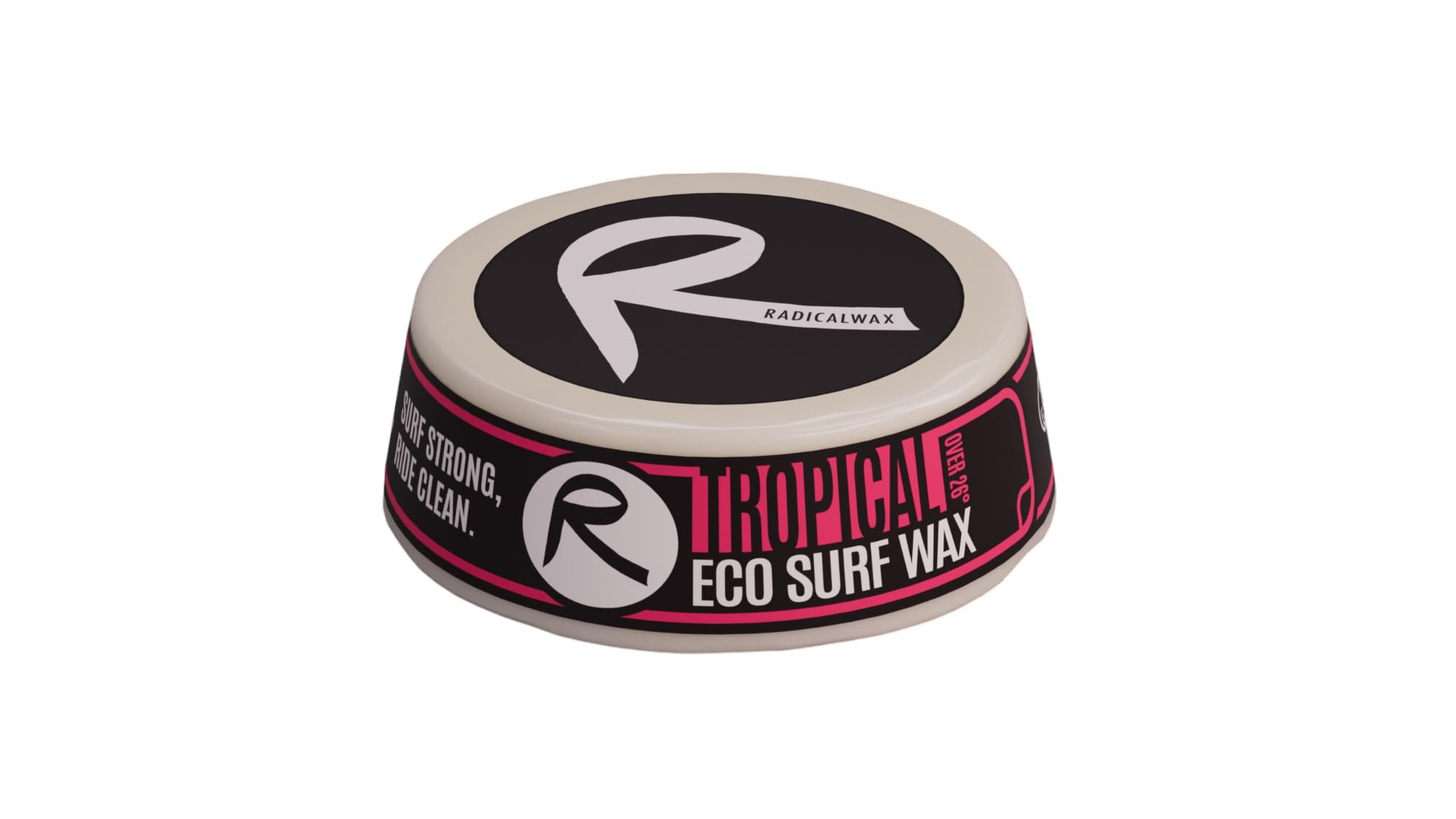 Eco Surf Wax (Tropical) - Cera per tavola da surf tropicale ecologica di alta qualità, accessori per surf