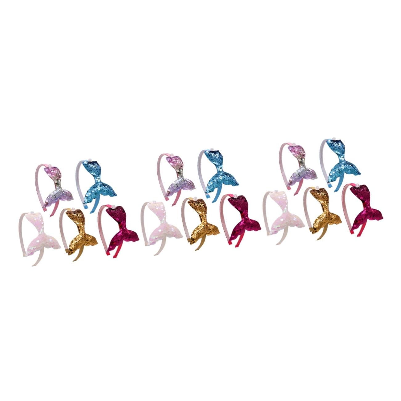 Healeved 15piezas Diadema De Lentejuelas Para Niñas y Mujeres Vibrantes Accesorios De Fiesta y Cumpleaños Para Celebraciones y Eventos Especiales