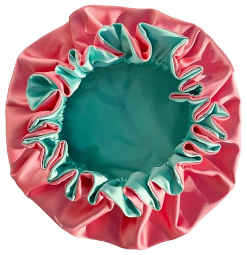 Image of AKISS Baby Infant Newborn Toddler Satin Silk Hair Bonnet for Baby Girl Boy Sleeping Kids Cap Hat