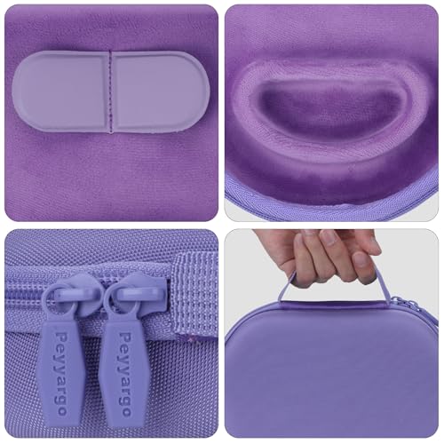 Funda AirPods Max 2 rígida color púrpura resistente a caídas accidentales 5